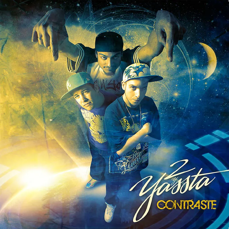Portada de «Contraste», de 2 y Yassta