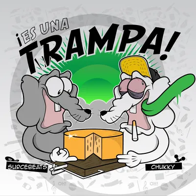 Portada de «¡Es una trampa!», de Chukky y Surce Beats