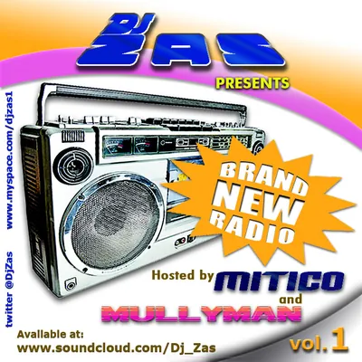 Portada de «Brand New Radio vol. 1», de DJ Zas