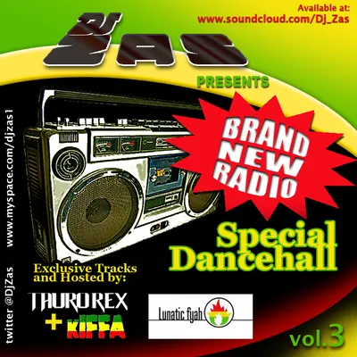 Portada de «Brand New Radio vol. 3», de DJ Zas