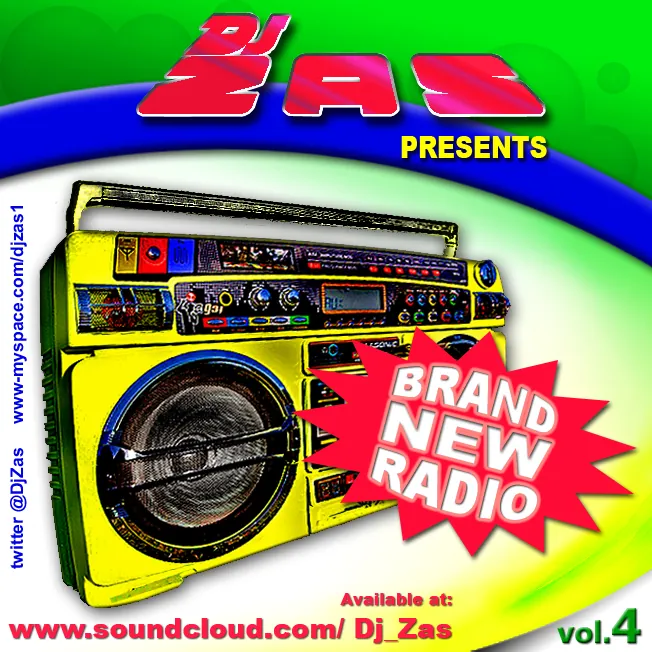 Portada de «Brand New Radio vol. 4», de DJ Zas