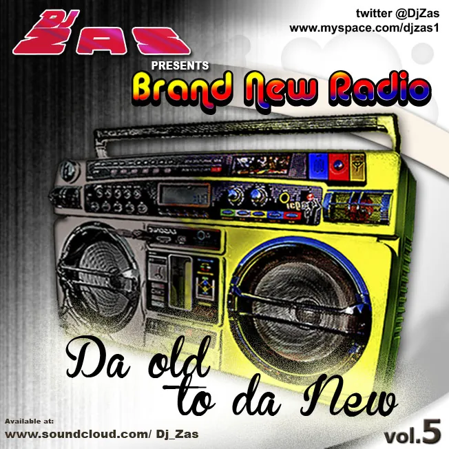 Portada de «Brand New Radio vol. 5», de DJ Zas